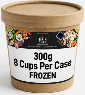 300g Kraft Cup 8 Kraft Cups Per Case MOQ - 10 Cases - 24Kg's FROZEN