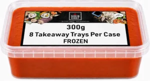300g Takeaway Tray 8 Takeaway Trays Per Case MOQ - 10 Cases - 24Kg's FROZEN