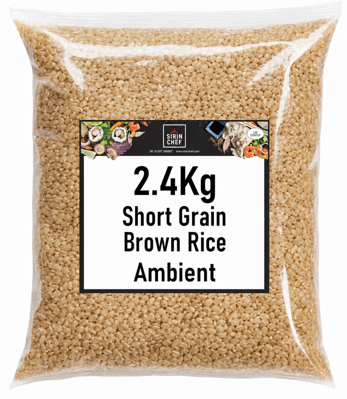 Rice, Brown, Short Grain, Dried