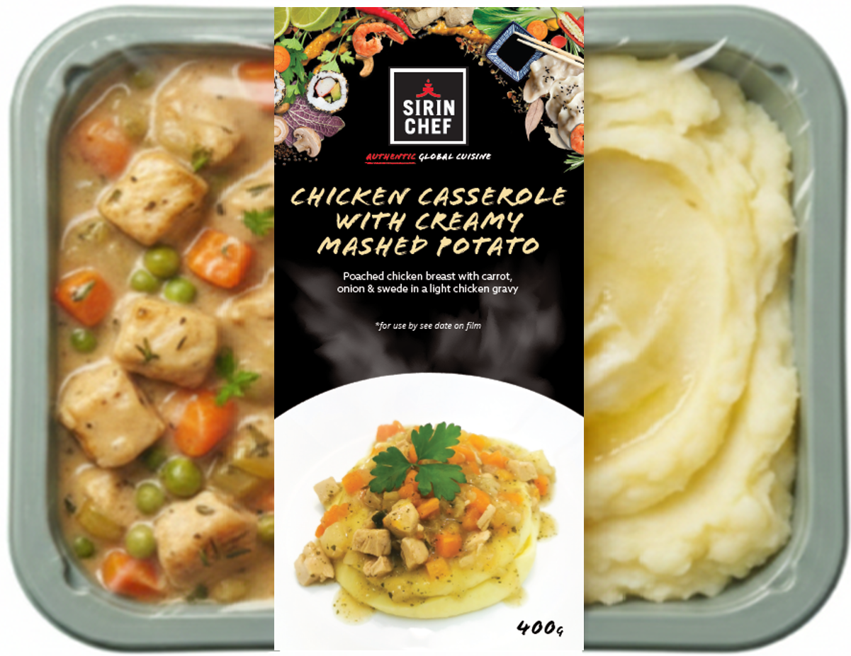 Chicken Casserole Mix & Creamy Mash