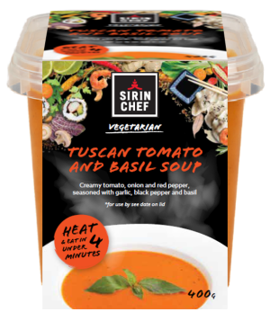 Tuscan Tomato & Basil Soup
