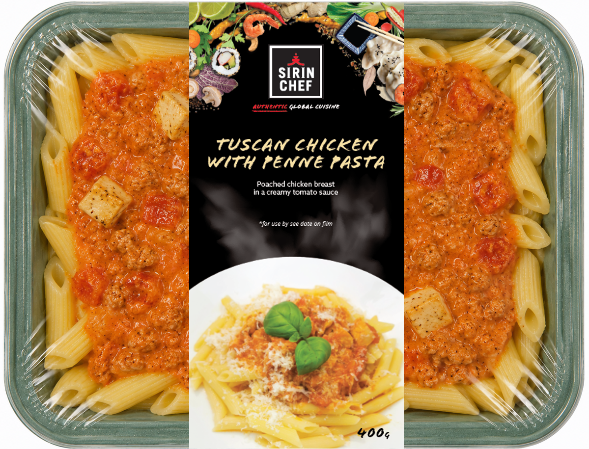 Tuscan Chicken & Penne Quills