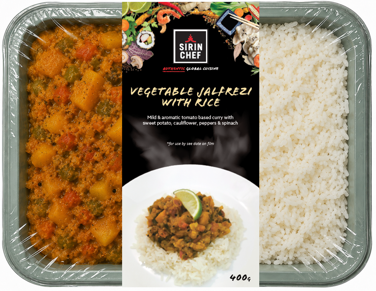 Vegan Vegetable Jalfrezi & Basmati Rice