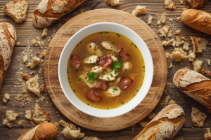 Chicken & Smokey Bacon Broth