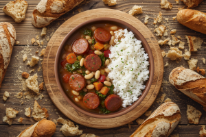 Chorizo, White Bean & Vegetables