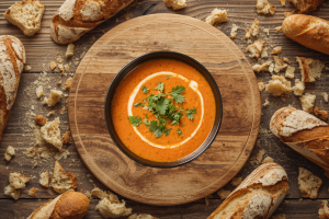 African Carrot & Coriander Soup