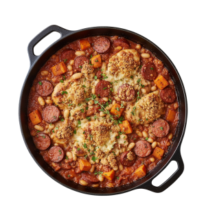 Sweet Potato & Chicken Cassoulet