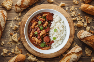 Chicken & Bacon Feijoada