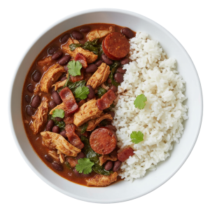 Chicken & Bacon Feijoada