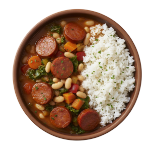 Chorizo, White Bean & Vegetables