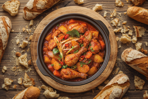 Korean Spicy Chicken & Vegetable Dakdoritang