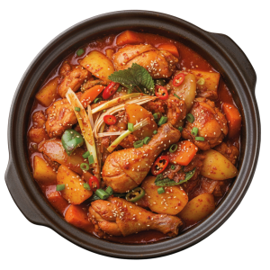Korean Spicy Chicken & Vegetable Dakdoritang