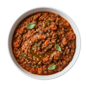 Lentil Bolognese for Pasta