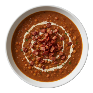 Lentil & Bacon