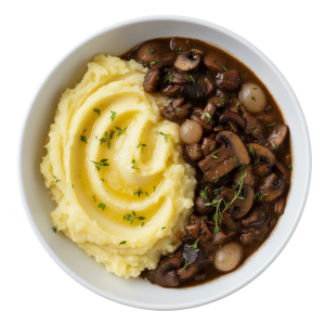 Mushroom Bourguignon