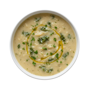 Vegan Parsnip & Kale Soup