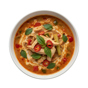 Red Thai Chicken Soup