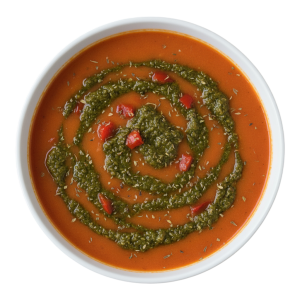 Pea, Spinach & Kaffir Lime Leaf