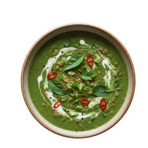 Vegan Thai Green Lentil Soup