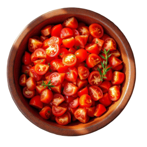 Tomatoes Chopped 14x14mm & Blanched