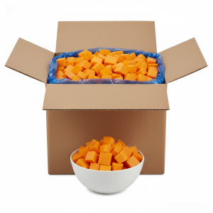 Butternut Squash, Diced 10mm, IQF
