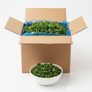 Curly Kale, Chopped, IQF