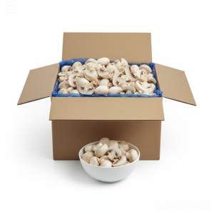 Mushroom, Quartered, IQF