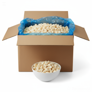 Parsnip, Diced 10mm, IQF