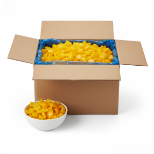 Pepper, Yellow, Diced 20mm, IQF