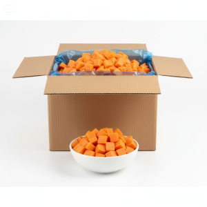 Sweet Potato, Diced 10mm, IQF