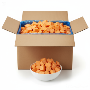 Sweet Potato, Diced 20mm, IQF