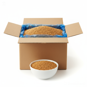 Mustard Seeds, Yellow, Dried