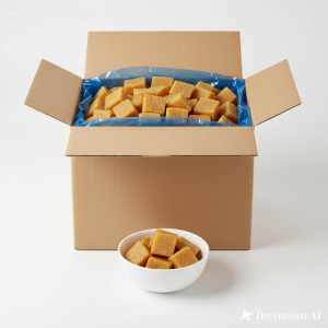 Ginger Puree, 20g Tab, IQF