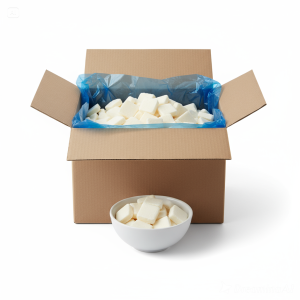 Garlic Puree, 20g Tab, IQF