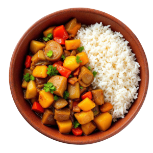 Filipino Vegetable Adobo