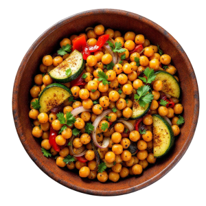 Vegetable & Chickpea Shawarma