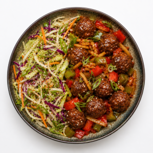 Korean BBQ Meatballs