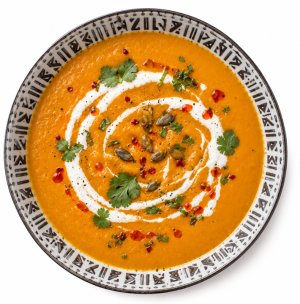 African Carrot & Coriander Soup