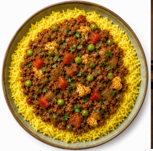 Beef & Vegetable Keema Curry