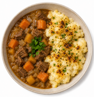 Beef & Potato Casserole