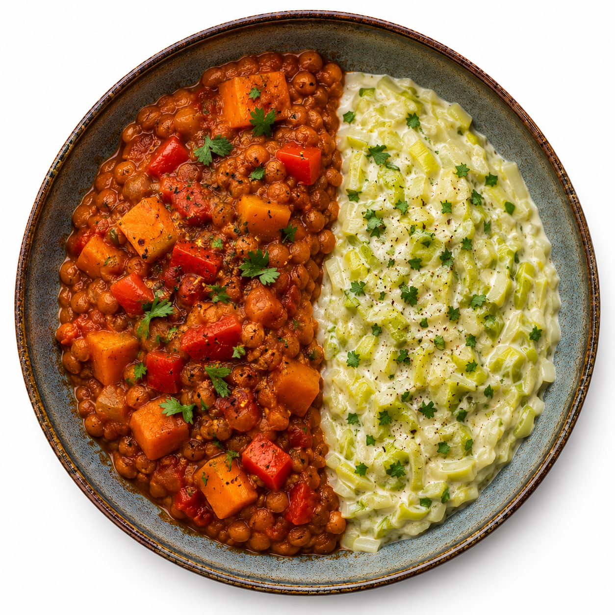 Vegan Berbere Spiced Lentil & Root Veg Stew