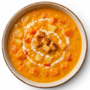 Butternut Squash & Potato Soup