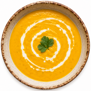 Vegan Carrot & Coriander Soup