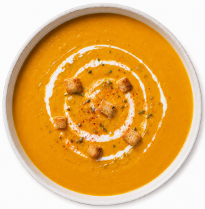Vegan Carrot & Butternut Squash Soup