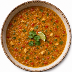Chicken Sambar Dhal Style Soup