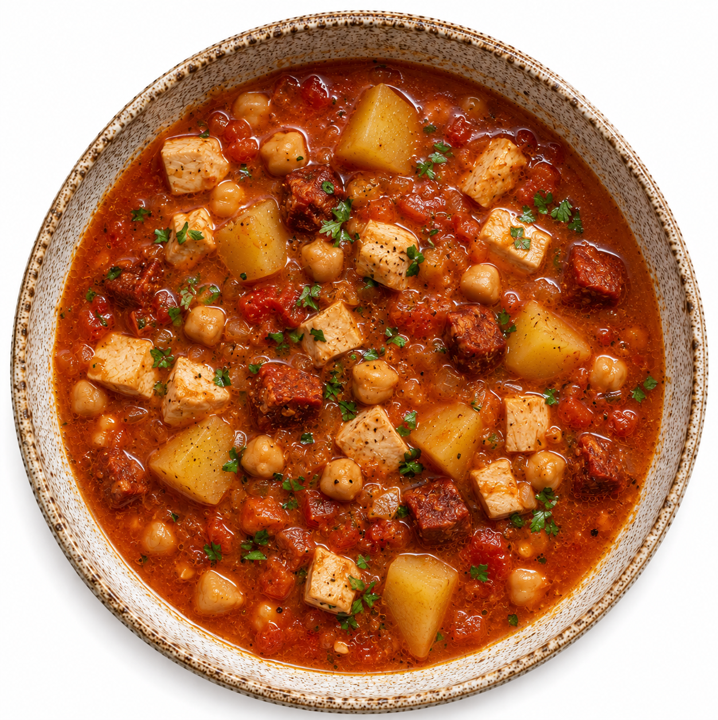 Chicken & Chorizo Jambalaya Style Soup