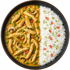 Chinese Style Chicken Curry