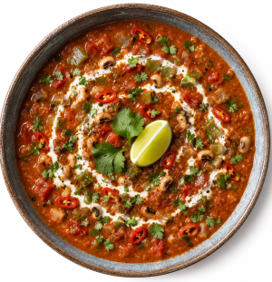 Chilli Bean & Lime Soup