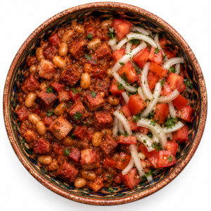 Chilean Chorizo & Ham Cazuela