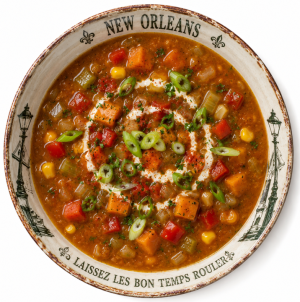 Creole Vegetable Gumbo Style Soup